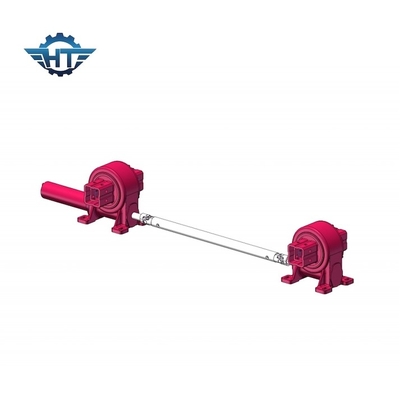 5' Vertical Worm Gear Slew Drive com 900 Nm de torque de saída e alto torque de retenção traseira