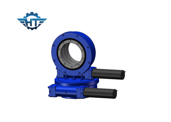 comprar SDE7 Low Speed High Torque Worm Drive Slewing Ring With Electric Motor Or Hydraulic Motor online manufacture