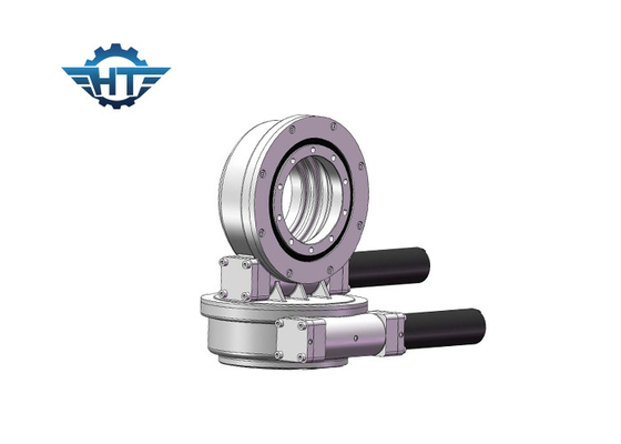 comprar Vertically And Horizontally Mounted Dual Axis Slewing Gear Drive With 24 VDC Motors online manufacture