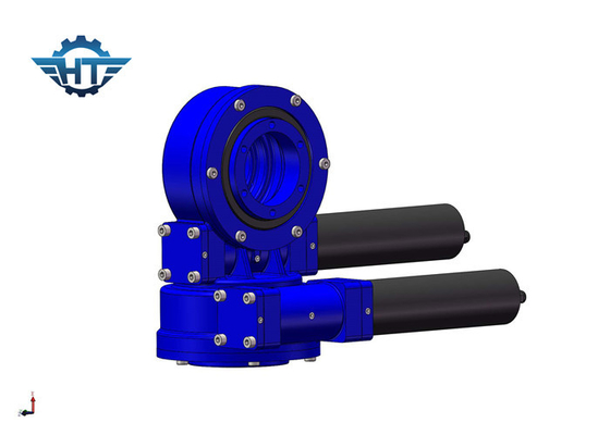 comprar Blue SDE3 Dual Axis Slew Drive For Solar Tracker With Enclosed Housing online manufacture
