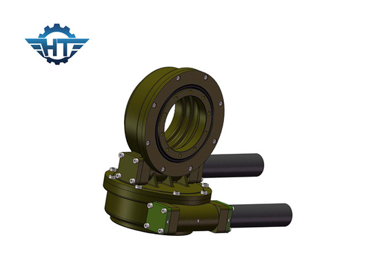 comprar Envelop Dual Axis Worm Gear Slew Drive With 12vdc Electrical Motor , Long Life online manufacture