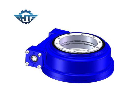 comprar 7 Inch IP66 Small Backlash Worm Gear Slew Drive With Special Hydraulic Motor For Construction Machinery online manufacture