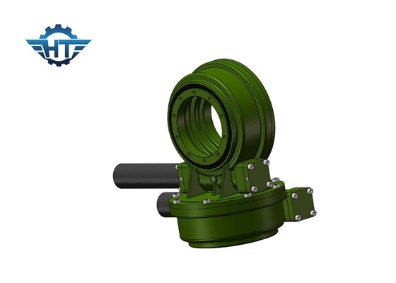 comprar Dual Axis Small Slew Drive With 24VDC Planetary Geared Motor For Solar Tracking System online manufacture