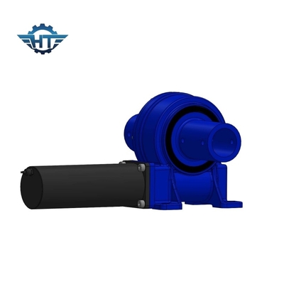 VE5 Modelo montado horizontalmente Tração de engrenagem de minhoca com 24V DC motores de engrenagem escovados para rastreadores solares