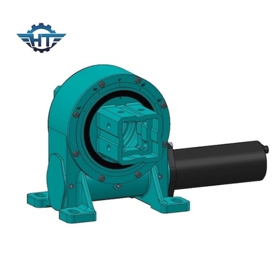 Tração Vertical Worm Gear Single Axis Small Slew Drive, Solar Slew Drive com precisão de 0,1 graus