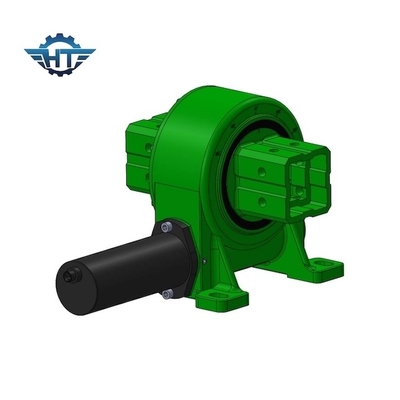 3 polegadas IP66 Small Slew Drive com 24VDC Motor de engrenagem planetária para sistema de rastreamento solar inclinado
