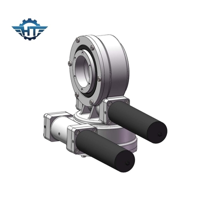SDE / PDE 3 polegadas Worm Gear Slew Drive Alta precisão para rastreadores solares de eixo duplo