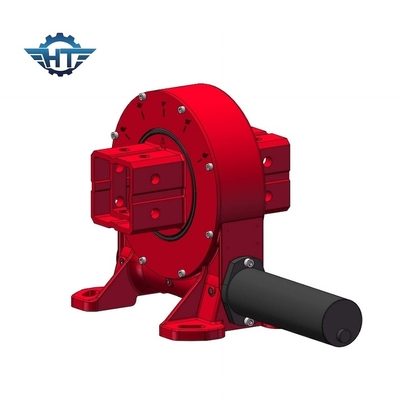 Oem 7 &quot; Slew Drive caixa de engrenagens de baixa velocidade para o rastreador solar de eixo único horizontal