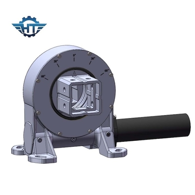 VE9 Acionamento de giro vertical com motor de 24 V para sistemas de rastreamento do sol