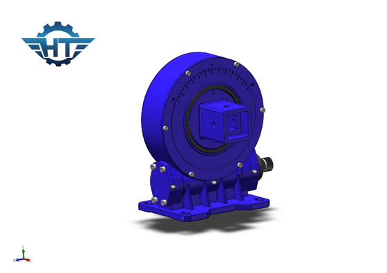 CE Vertical Envelope Worm Gear Slew Drive IP66 para 30 rastreadores solares de vida em campo