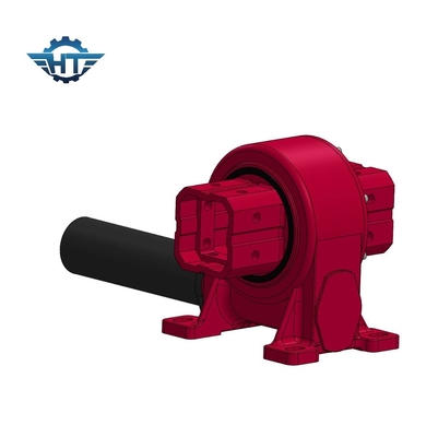 VE7 Slew Drive Gearbox com caixa fechada e minhoca de relógio de areia para rastreadores solares