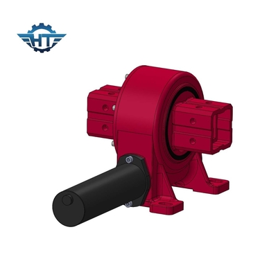 Vertical Worm Gear Solar Tracker Slew Drive, verme de relógio de areia para sistema de rastreamento solar