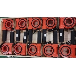 A engrenagem de sem-fim alta do torque IP66 massacrou a movimentação 21 polegadas para turbinas eólicas