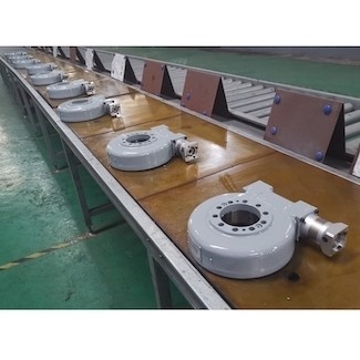 Movimentação hidráulica da engrenagem de sem-fim da maquinaria de mineração da movimentação do pântano do torque alto