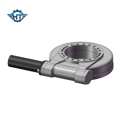 Máquina escavadora pequena Hydraulic Slew Drive movimentação do gerencio da linha central da folga 61Kg de 0,1 graus única