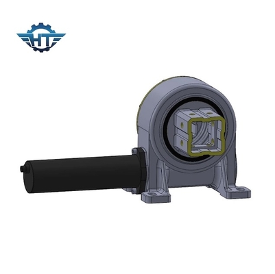Engrenagem de sem-fim do vertical alto do torque IP66 única com o motor da engrenagem 220V para a estação parabólica