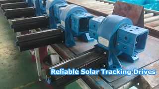 Solução de acionamento solar de alto torque para geração confiável de energia fotovoltaica
